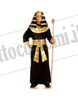 Costume da Faraone oro e nero